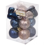 Набор украшений «Волшебное сияние» 4 см (13 предметов),сапфир/шампань