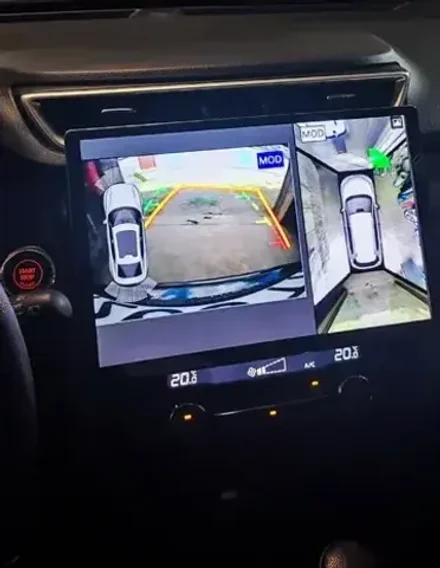 Магнитола для Nissan X-Trail T32, Qashqai J11 2014-2022 (климат, рамка большая) - Teyes CC3-2K монитор 13", QLED+2K, Android 10, ТОП процессор, 4G SIM-слот, CarPlay