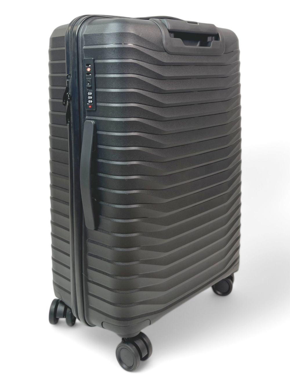 Средний чемодан Bon-Voyage PP Three, Черный, M