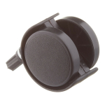 РОЛИК ДВ СТРОЙБАТ ШТИФТ+ВТУЛКА D10 40ММ ПЛАСТ ЧЕРН/ЧЕРН 1ШТ