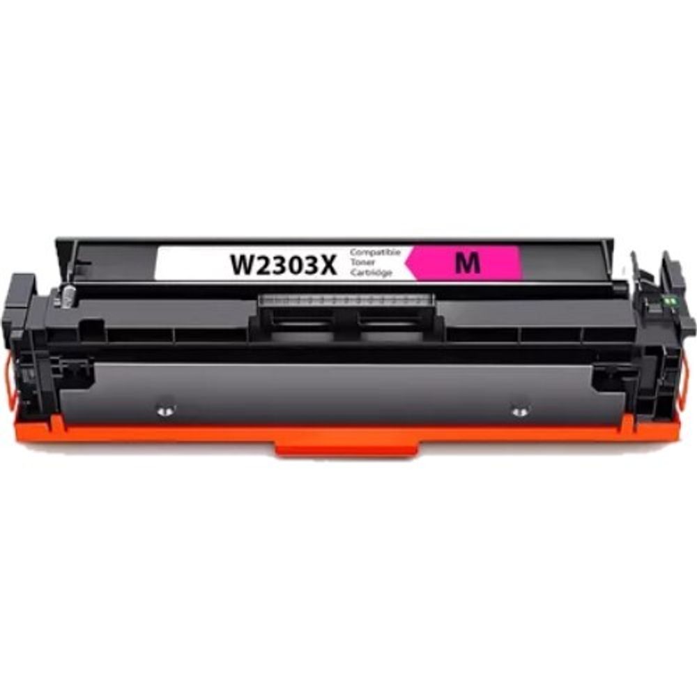 Картридж для HP Color LJ Pro 4203/4303 W2303X (230X) пурпурный (5,5K) Без Чипа! UNITON Premium