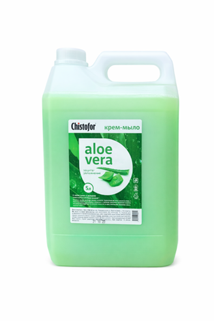 Жидкое крем-мыло Chistofor Aloe Vera 5л. ПЭК