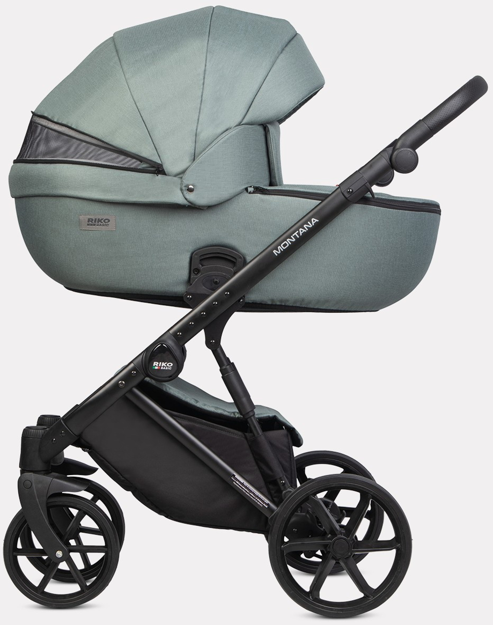Детская коляска Riko Basic Montana 3 в 1 51 Green (зеленый)