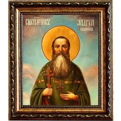 Андрей Беднов, пресвитер, священномученик. Икона на холсте.