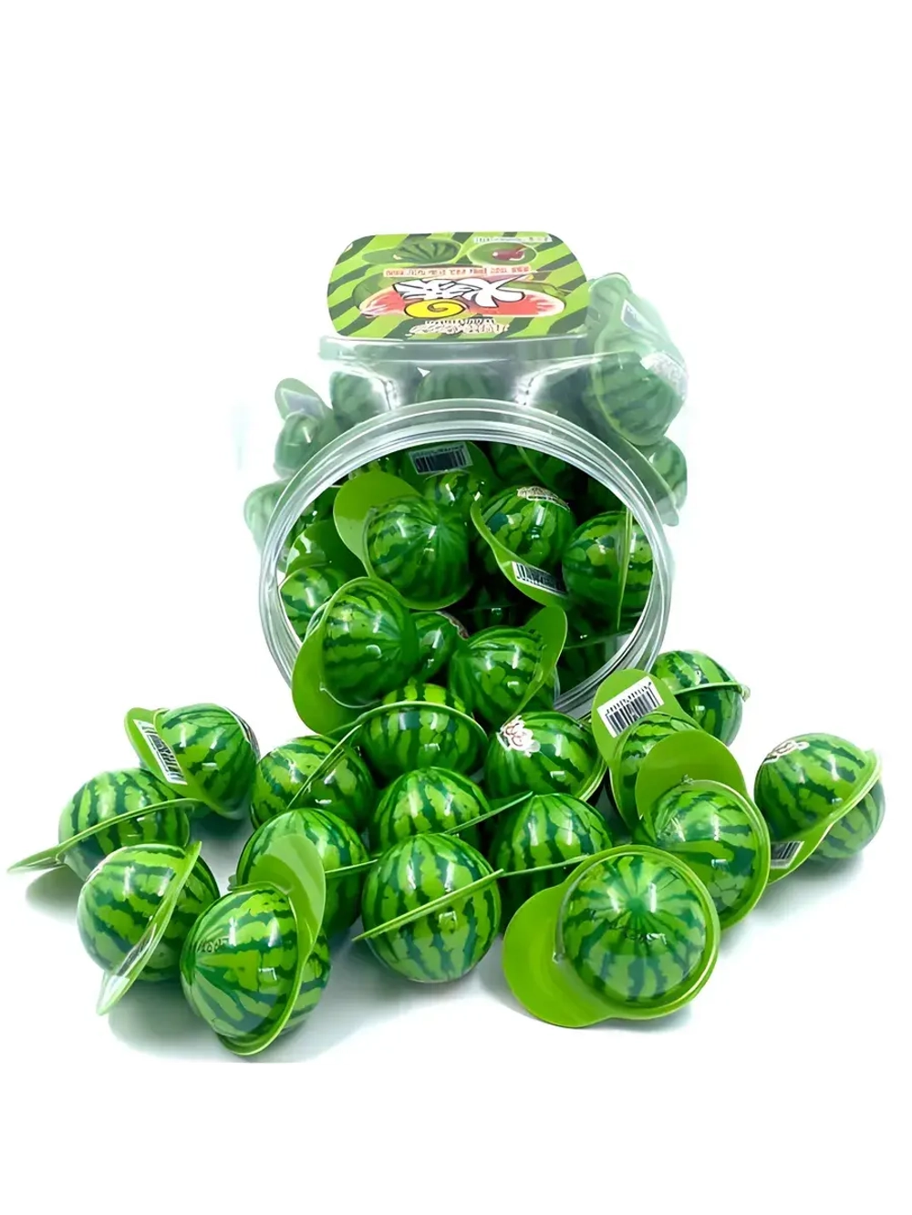 Мармелад с фруктовым джемом Арбузики 18 г * 50 шт