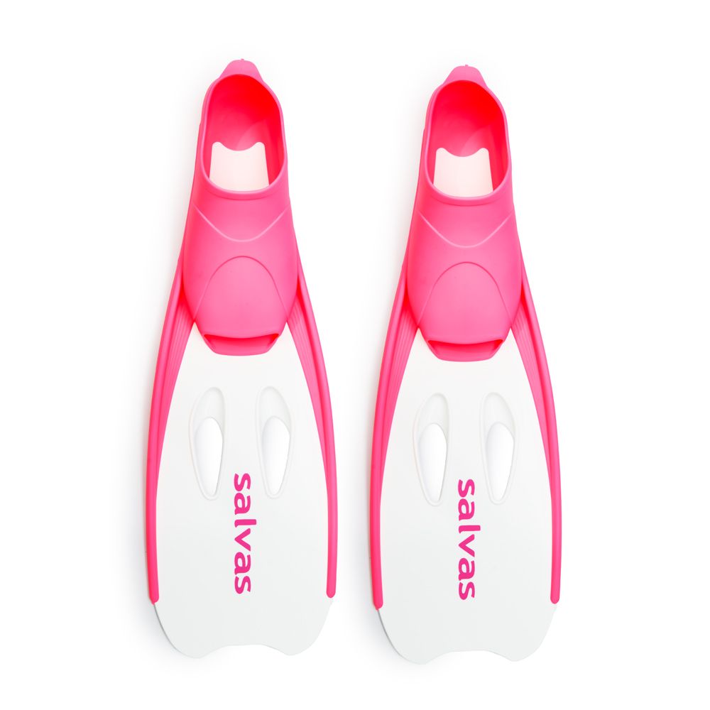 Ласты для плав. Salvas Cancun Fin, BA12531WFSTS,TPR и Technoflex,р.31-33, розовый