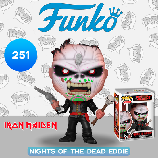 Фигурка Funko POP! Rocks Iron Maiden Nights of the Dead Eddie (251) 57610