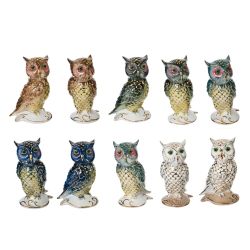 GAEM Фигурка декоративная "Сова", L8 W10 H16 см, 10в.