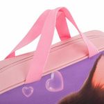 Папка на молнии с ручками BRAUBERG А4, 1 отделение, полиэстер, 80 мм, "Paw prints", 273300