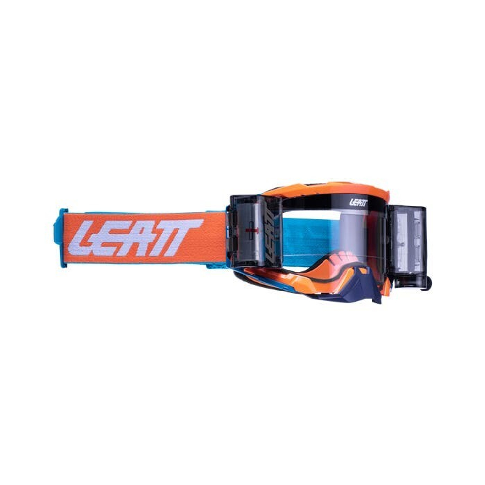 Очки Leatt Velocity 5.5 Roll-Off Neon Orange Clear 83% (8022010430)