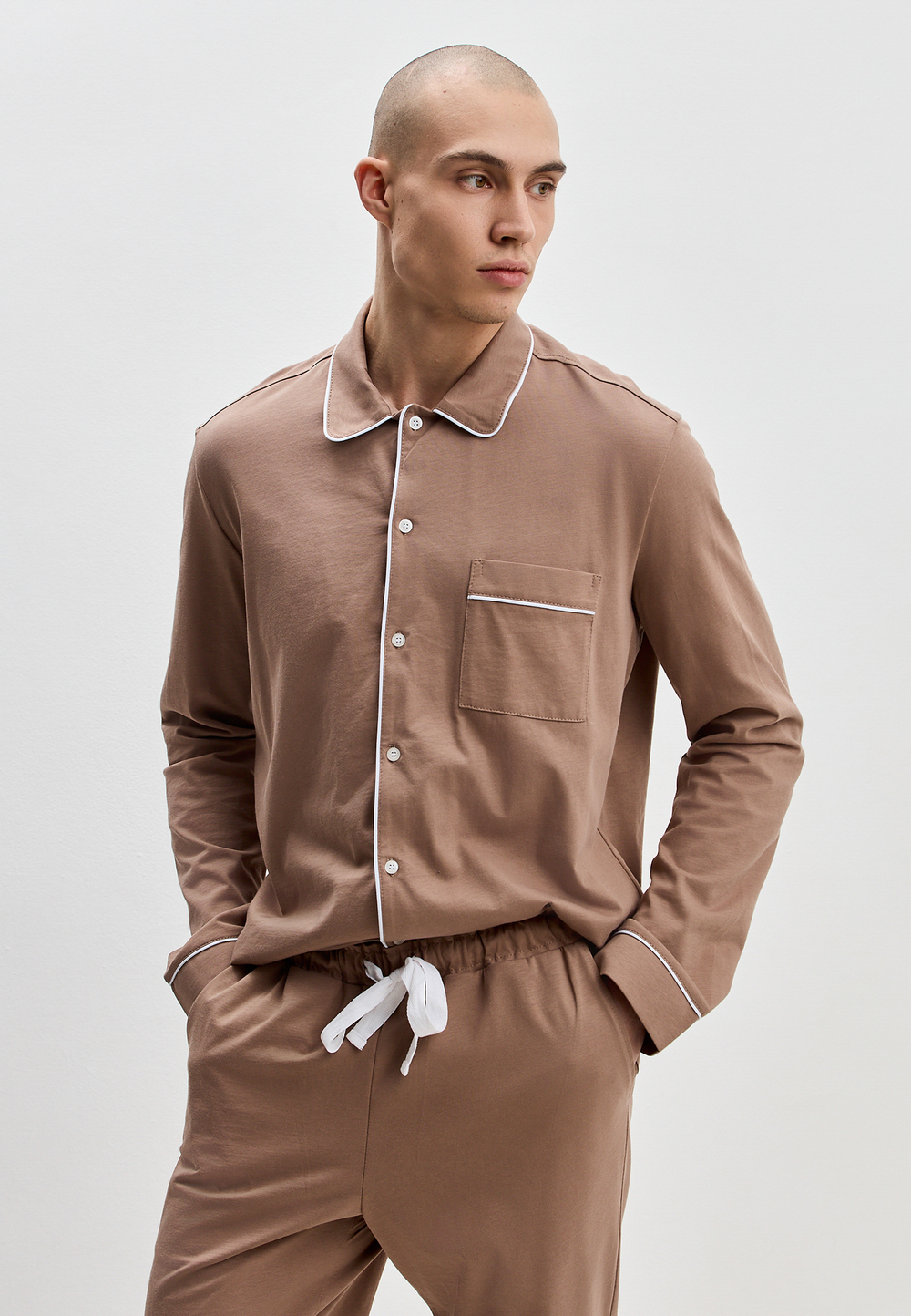 Пижама мужская Ihomewear Classic Men Beige