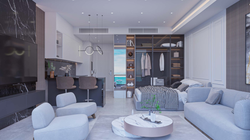 ЖК "Sapphire" Северный Кипр, район ISKELE. Расположен в элитном районе Северного Кипра, всего в 500 метрах от Средиземного моря, где находится специально выделенный клубный пляж. В ЖК расположен современный развлекательный центр с казино