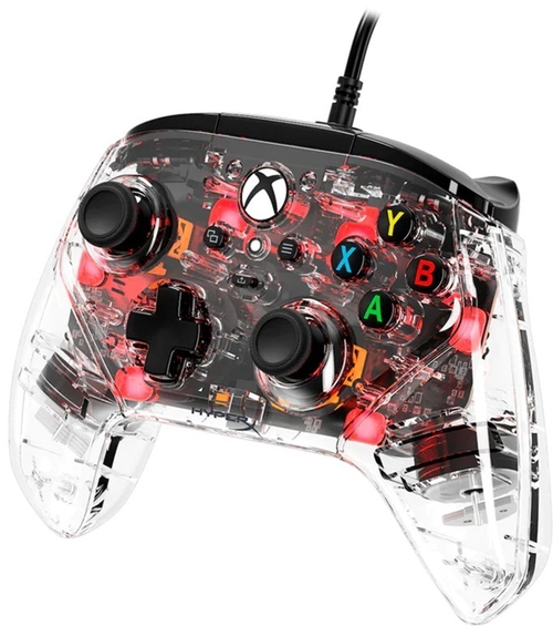 Игровой контроллер HyperX Clutch Gladiate RGB 7D6H2AA прозрачный