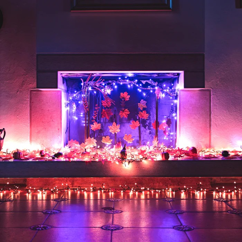 Гирлянда LED Twinkly Cluster (Multicolor edition) - 400 шт. (6 м) RGB + BT + Wi-Fi (TWC400STP-BEU)