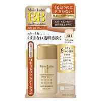 Жидкая тональная основа натуральный бежевый SPF28 PA++ Meishoku Moist Labo BB Liquid Foundation Natural Beige 25мл