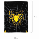 Мешок для обуви BRAUBERG PREMIUM, карман, подкладка, светоотражайка, 43х33 см, "Venomous spider"
