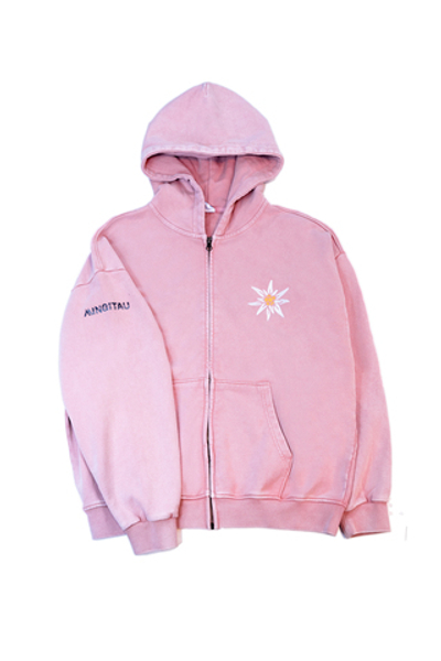 Худи на молнии "Эдельвейс"