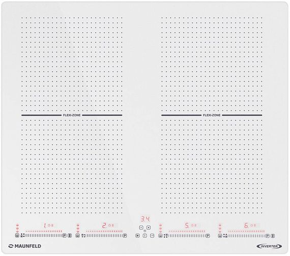 Индукционная стеклокерамич. панель MAUNFELD CVI594SF2WH Inverter