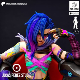 Фигуркаел Arcane Джинкс Лига легенд Jinx League of Legends