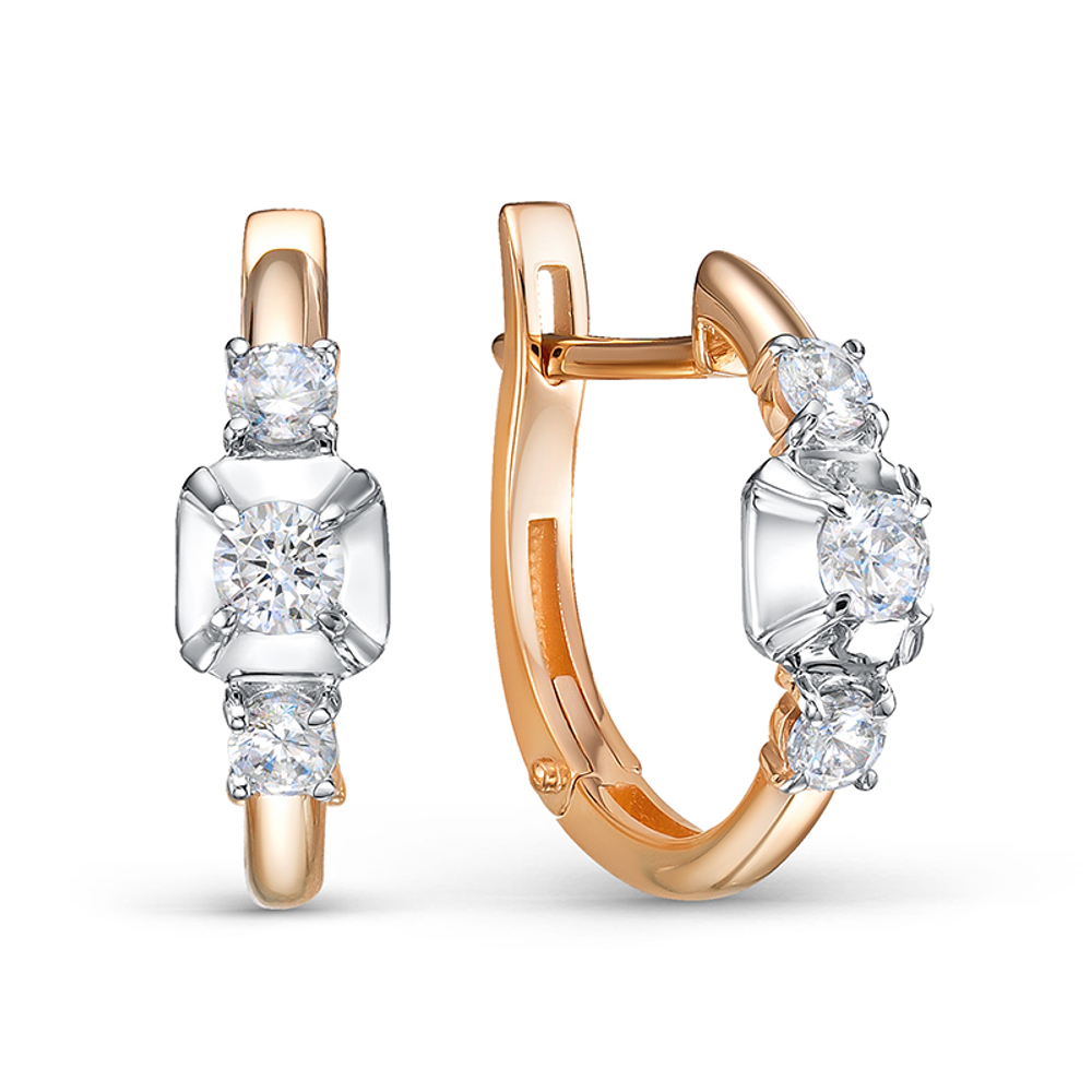 Серьги из золота 585 пробы