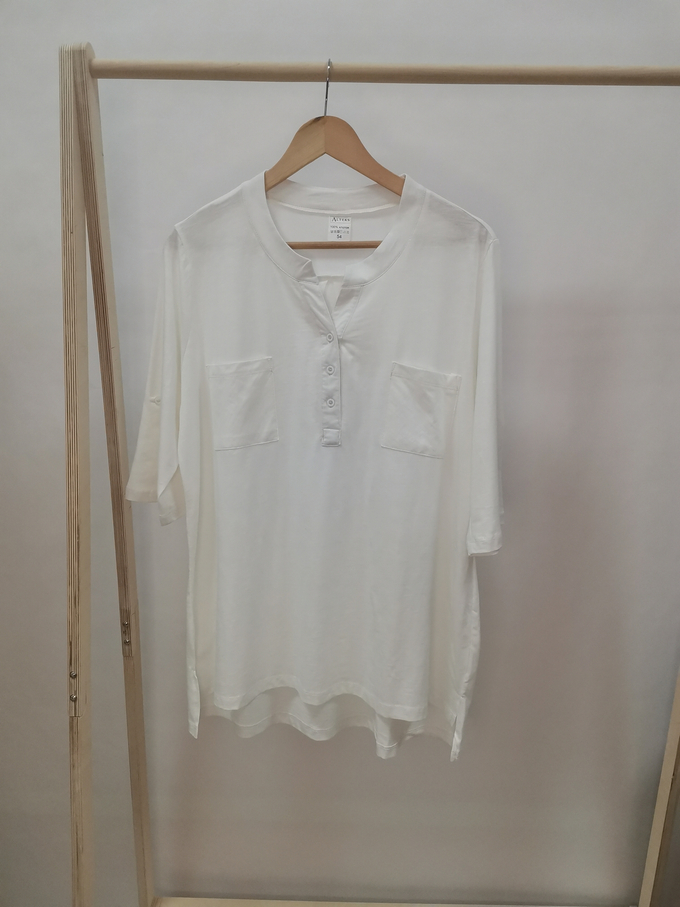 Блузка БЛ-131/фламли-молочный