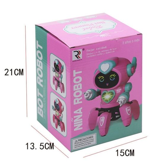 Интерактивная игрушка танцующий робот " Robot Bot Nina Robot "