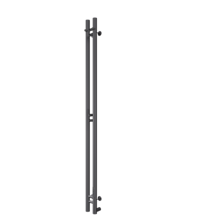 Полотенцесушитель электрический с/т Comfysan Alto EC-2 120/10, черный правый тэн