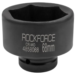 Головка ударная глубокая 1'', 68мм (6гр) RockForce RF-4858068