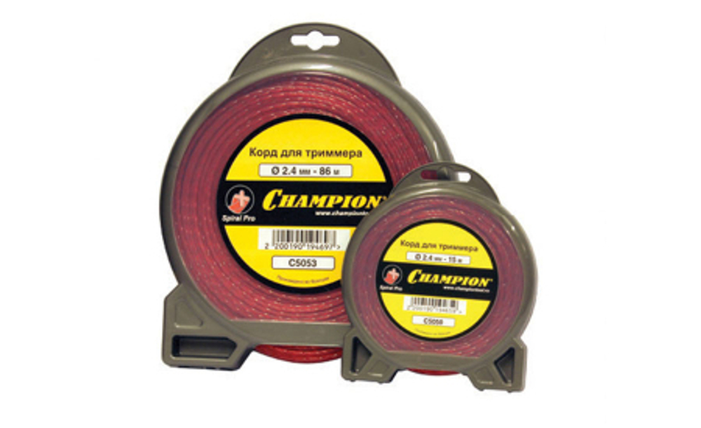 Леска CHAMPION Spiral Pro 2,4*86 м (витая)   C5053