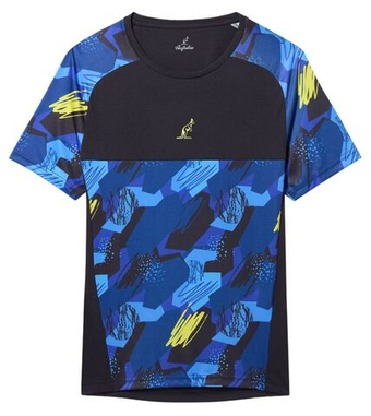 Мужская теннисная футболка Australian Scribble in Ace - разноцветный