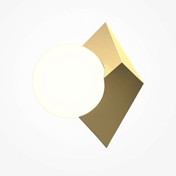 Бра 1*G9 MOD445WL-01BS латунь Cubeo Maytoni