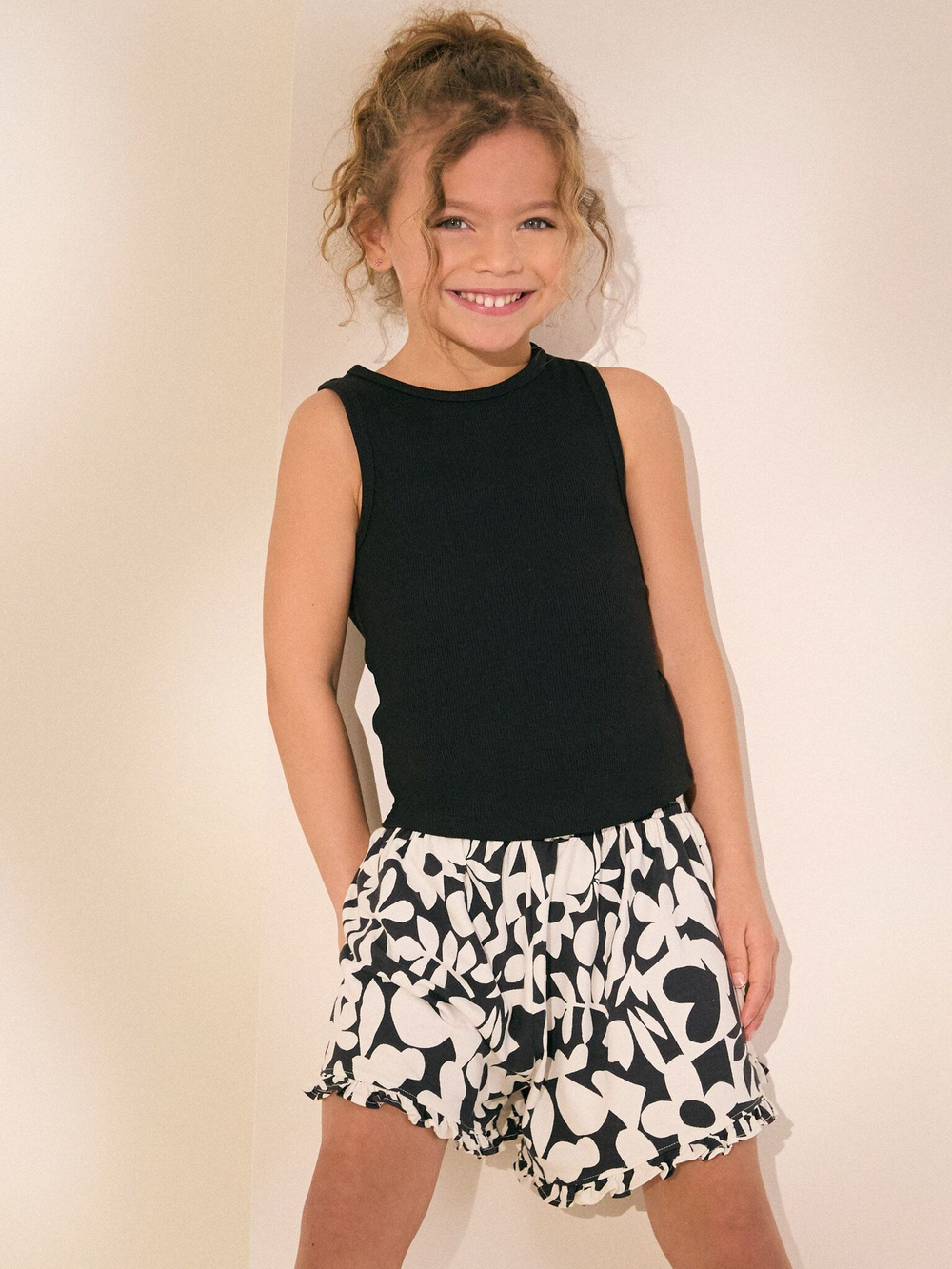 Майка для девочки Next AH9-530, Черный