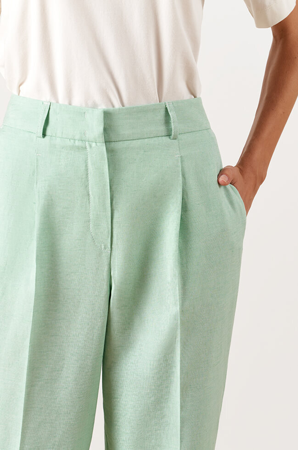 31054 Брюки женские (мятный)