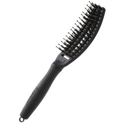 Щетка для волос Olivia Garden Fingerbrush, Care Iconic Boar&Nylon Full, Black, S ID1730