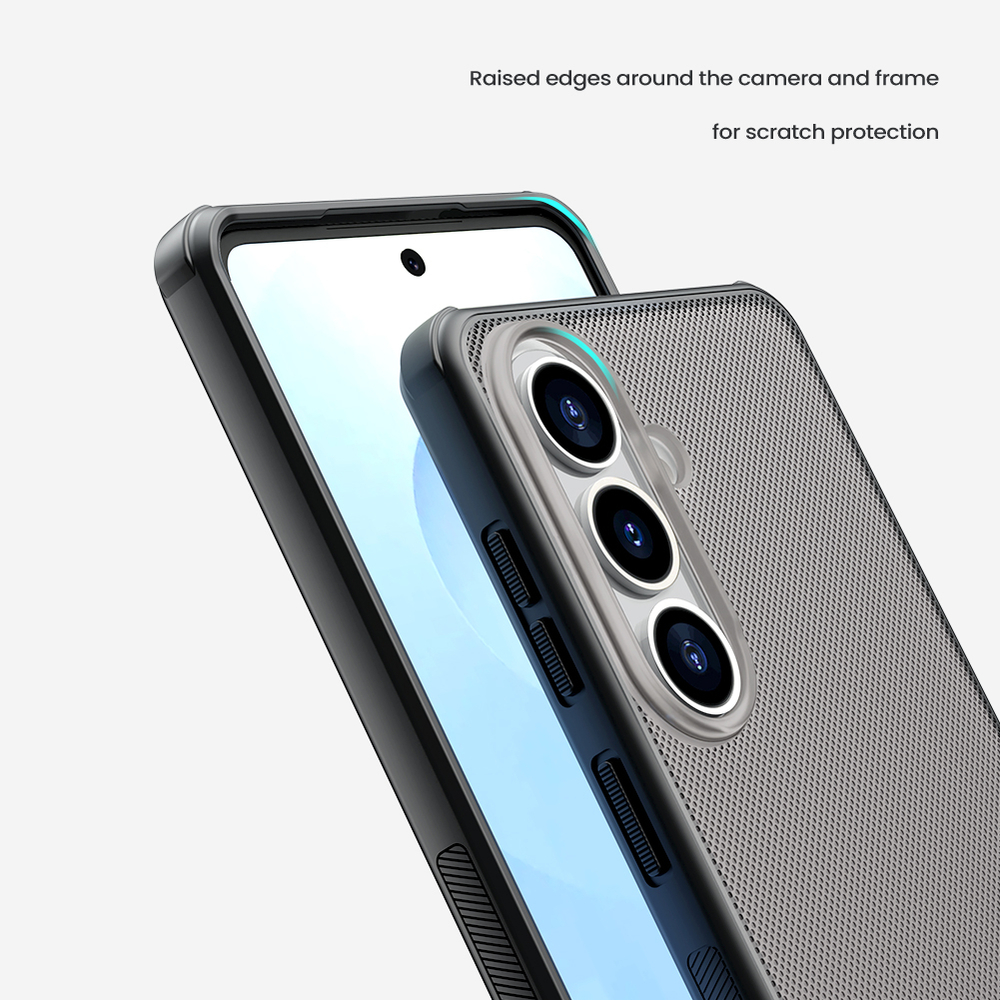 Противоударный чехол для Samsung Galaxy S26, серия Super Frosted Shield Pro (Clear version) прозрачный тонированный от Nillkin