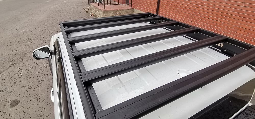 Багажник экспедиционный (платформа) алюминиевый 1250x1420 мм Great Wall Poer (с крепежом) РИФ