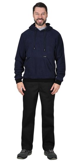 Толстовка флисовая (синий)