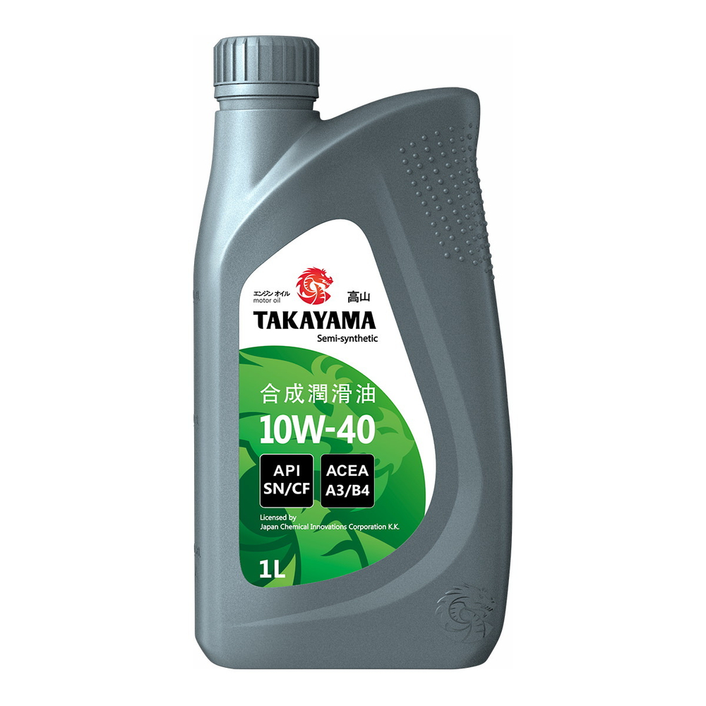 Масло моторное полусинтетическое TAKAYAMA 10W40 SN/CF 1л