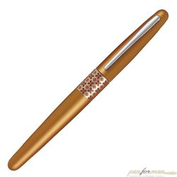 Перьевая ручка Pilot MR Retro Pop оранжево-золотой металлик