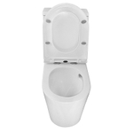 Унитаз-моноблок Azario Scala 360х690х790 безободковый, слив "Торнадо", с быстросъемным сиденьем микролифт (AZ-8101)