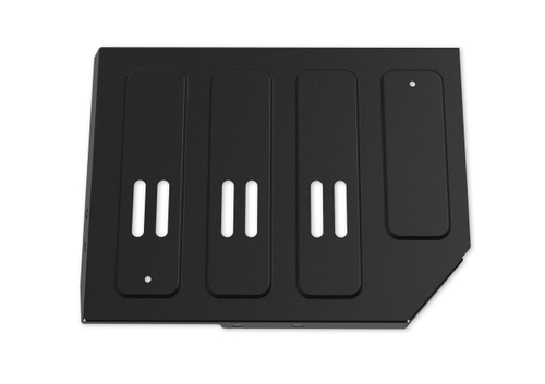 Защита топливного бака АвтоБроня для Geely Cityray РКПП FWD 2024-н.в., рынок РФ, сталь 1.5 мм, с крепежом, штампованная, 111.01947.1