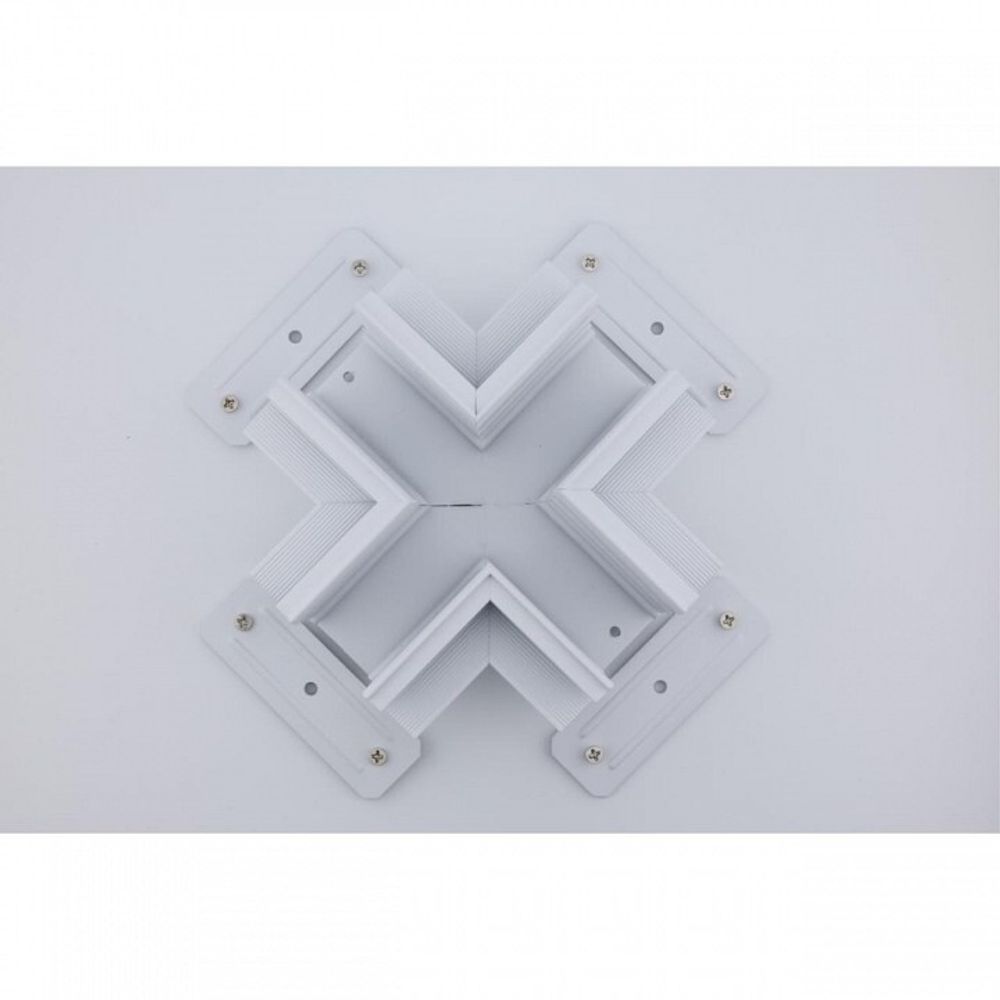 Соединитель X-образный для треков Aployt Magnetic track 220 APL.0285.10.04