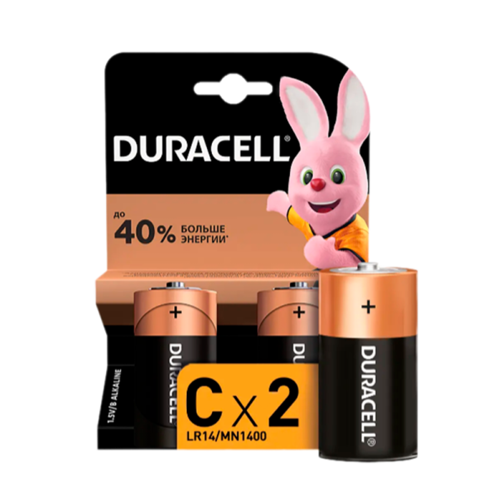 DURACELL Basic C BL2, упак (бл)