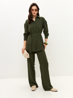 Зеленые брюки Сингапур