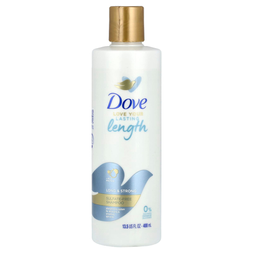 Dove, Love Your Lasting Length, шампунь без сульфатов, 400 мл (13,5 жидк. унц.)