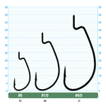 Крючки офсетные Owner J - Light Worm Hook BC №4