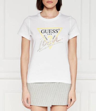 Футболка SS CN ICON TEE GUESS - белый(W4GI20 I3Z14)