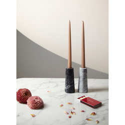 Подсвечник 15см Liberty Jones Marm белый