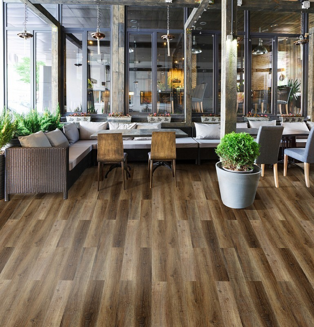 Каменно-полимерная плитка (SPC) CRONAFLOOR Дуб Чак - Магазин напольных покрытий в Екатеринбурге. MAXI ПОЛ