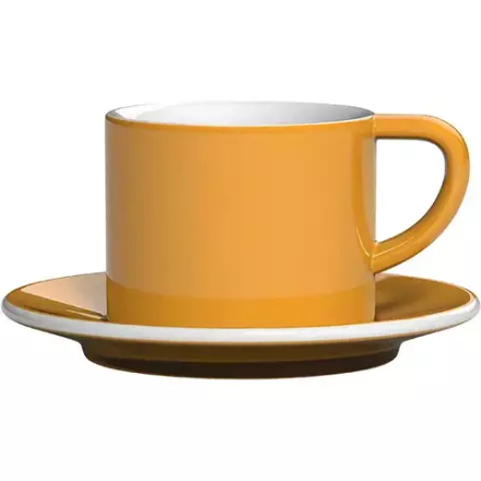 Чашка чайная «Бонд» фарфор 150мл желт